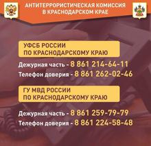 Антитеррористическая комиссия в Краснодарском крае
